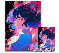Adult Jigsaw Puzzles 1000 Pieces Beautiful Geisha Anime Difficult Puzzles for Adults for Home Decor Ideal Christmas & New Year Gift for Teenagers 1000 PCS(38x26cm)