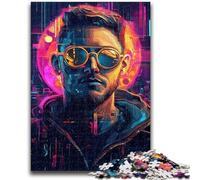 Adult Jigsaw Puzzles 1000 Pieces Bitcoin Logo Puzzles for Teenagers,Stress Reliever Difficult Challenge Unique Home Decor And Gifts (50x75cm)
