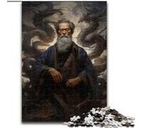 Adult Jigsaw Puzzles 1000 Pieces Black Mage Ruling Shadows, Brain Teaser For Wall Decoration Unique Birthday And Xmas Gifts for for Age 14 (Size 50x75cm)