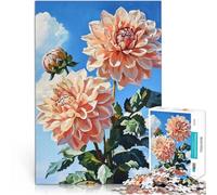 Adult Jigsaw Puzzles 1000 Pieces Bloom in Dahlia Geschenke zum Suchbegriff: "Herausfordernde Spiele" Wichtelgeschenke75x50cm