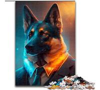 Adult Jigsaw Puzzles 1000 Pieces Boss Giraffe Challenging Puzzles size 50x75cm Brain Challenge Gift, Educational Activity for Teenagers
