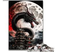 Adult Jigsaw Puzzles 1000 Pieces Brave Dragon 1000 Piece Puzzle Ideal Holiday Or Birthday Gift, Party Game Toy (Size 50x75cm)