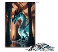 Adult Jigsaw Puzzles 1000 Pieces Brave Dragon Home Decoration Puzzle Toys Deal As Gifts for The Whole Family 75x50cm
