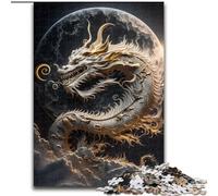 Adult Jigsaw Puzzles 1000 Pieces Brave Dragon Puzzle for Teenager & Families, Perfect DIY Decor & Brain-Teasing Challenge (size : 26x38cm)
