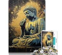 Adult Jigsaw Puzzles 1000 Pieces Buddha Statues Adult Jigsaw,Stress Reliever Difficult Challenge Unique Home Decor And Gifts 26x38cm