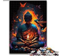 Adult Jigsaw Puzzles 1000 Pieces Buddha Statues Puzzles for Adults size 38x26cm Home Decor Brain Teaser Game for Teenagers & Family Interaction