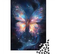 Adult Jigsaw Puzzles 1000 Pieces Butterfly form Another Universe Paper Jigsaw Puzzles for Adults Educational Game Challenge Toy 1000pcs (38x26cm)