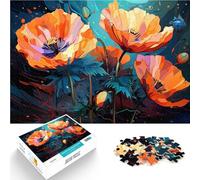 Adult Jigsaw Puzzles 1000 Pieces California poppy Difficult and Challenge 26x38cm deal as gifts for the whole family for 14 year olds