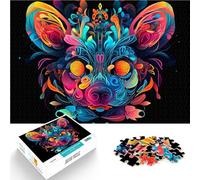 Adult Jigsaw Puzzles 1000 Pieces Cartoon style Mouse Stressabbau-Spielzeug Einzigartige Geburtstags- und Geschenkideen52x38cm