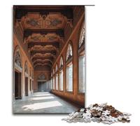 Adult Jigsaw Puzzles 1000 Pieces Carved Beams And Painted Buildings Home Decoration Puzzle Toys Deal As Gifts for The Whole Family 1000 PCS(38x26cm)