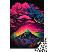 Adult Jigsaw Puzzles 1000 Pieces Cherry Blossom Japan Paper Puzzle for Adults And Teenager Home Decoration Puzzle Toys 1000pcs (38x26cm)
