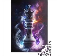 Adult Jigsaw Puzzles 1000 Pieces Chess In Space Paper Puzzle for Adults And Teenager Home Decoration Puzzle Toys 1000pcs (38x26cm)