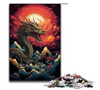 Adult Jigsaw Puzzles 1000 Pieces Chinese Dragon Home Decoration Puzzle Toys Deal As Gifts for The Whole Family 1000 PCS(75x50cm)