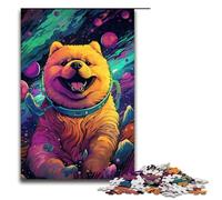 Adult Jigsaw Puzzles 1000 Pieces Chubby Brown Animated Bear Home Decoration Puzzle Toys Deal As Gifts for The Whole Family 75x50cm
