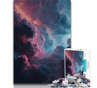 Adult Jigsaw Puzzles 1000 Pieces Cloud Storm,Decompressing Intellectual Educational Toy Is Ideal As Gifts for The Whole Family (75x50cm)