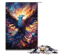 Adult Jigsaw Puzzles 1000 Pieces Color Fantasy Phoenix Home Decoration Puzzle Toys Deal As Gifts for The Whole Family 1000 PCS(38x26cm)