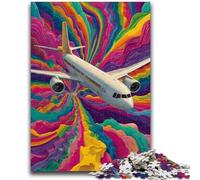 Adult Jigsaw Puzzles 1000 Pieces Color Plane Adult Jigsaw,Educational Games Home Decoration Unique Home Decor And Gifts (75x50cm)