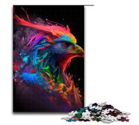 Adult Jigsaw Puzzles 1000 Pieces Colorful Eagle Home Decoration Puzzle Toys Deal As Gifts for The Whole Family 1000 PCS(75x50cm)