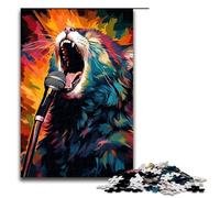 Adult Jigsaw Puzzles 1000 Pieces Colorful Fantasy Cat Home Decoration Puzzle Toys Deal As Gifts for The Whole Family 1000 PCS(75x50cm)