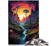 Adult Jigsaw Puzzles 1000 Pieces colorful fantasy landscape the jigsaw puzzle 26x38cm Artists Collection Fine Art for teenager Age 14+