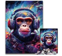 Adult Jigsaw Puzzles 1000 Pieces Colorful Monkey Jigsaw Puzzles Brain Challenge, for Teenagers & Home Decor 50x75CM/19.68x29.52inch