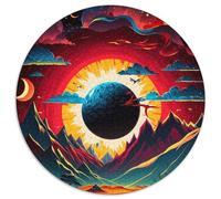 Adult Jigsaw Puzzles 1000 Pieces Colorful Planet Exploding Challenging Puzzles Challenging Brain Teaser for Teenagers & Families (67.5x67.5cm)