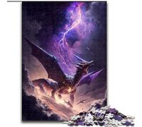 Adult Jigsaw Puzzles 1000 Pieces Colourful Fantasy Cosmic Black Hole Made of Wood, for Ages 14+ 50x75cm Challenging Brain Teaser - Relaxing Toy for Teenagers