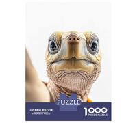 Adult Jigsaw Puzzles 1000 Pieces Cool Turtle Selfie - Fun Animal Puzzle for Adults Relaxing Games Enhance Memory Birthday Present, Gifts, 52x38cm/1000pcs