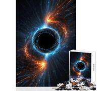 Adult Jigsaw Puzzles 1000 Pieces Cosmic Singularity Explosion Jigsaw Puzzles for Teenagers Pattern Assembly Difficult And Challenge Challenging Family Fun Game (38x26cm)