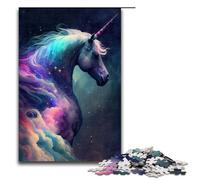 Adult Jigsaw Puzzles 1000 Pieces Cosmic Space Unicorn Home Decoration Puzzle Toys Deal As Gifts for The Whole Family 75x50cm