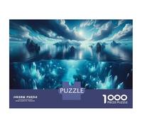 Adult Jigsaw Puzzles 1000 Pieces Crystal Caves of The Deep Ocean Jigsaws for Adults Toy Wall Decor Home Decoration Educational Challenge 52x38cm/1000pcs