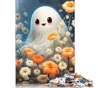 Adult Jigsaw Puzzles 1000 Pieces Cute Ghost Paper Puzzle for Adults And Teenager Home Decoration Puzzle Toys 1000pcs (38x26cm)
