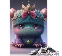 Adult Jigsaw Puzzles 1000 Pieces Cute Monsters Paper Puzzles for Adults Sustainable Puzzle Games 1000pcs (38x26cm)