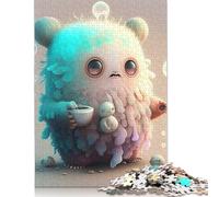 Adult Jigsaw Puzzles 1000 Pieces Cute Monsters Wood Jigsaw Puzzles for Adults Educational Game Challenge Toy 1000pcs (75x50cm)