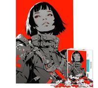 Adult Jigsaw Puzzles 1000 Pieces Cyberpunk Female Character Difficult And Challenge Presents for Women Toy Wall Decor for Age 14+ Game (38X52CM)