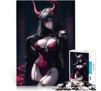 Adult Jigsaw Puzzles 1000 Pieces Dark Enchantress Stress Reliever Staycation Kill time Wishlist with Santa Claus 50x70cm