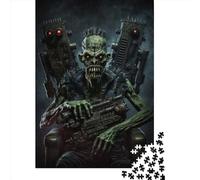 Adult Jigsaw Puzzles 1000 Pieces Dead Army Zombie Soldier5 Wood Jigsaw Puzzles for Adults Educational Game Challenge Toy 1000pcs (38x26cm)