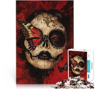 Adult Jigsaw Puzzles 1000 Pieces Dead Girl Pädagogisches Spielzeug zum Stressabbau mit passendem Poster und Quizblatt75x50cm