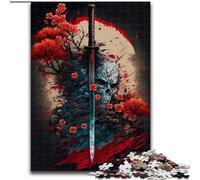 Adult Jigsaw Puzzles 1000 Pieces Deadly Blade Challenging Puzzles size 26x38cm Challenging Brain Teaser, Family Activity, Home Decor
