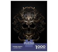 Adult Jigsaw Puzzles 1000 Pieces DEATH MAJESTIC Puzzles for Adults Anti-Stress Toys Precision Cutting Educational Challenge 38x26cm/1000pcs