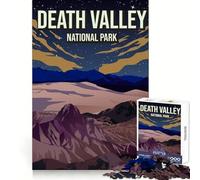 Adult Jigsaw Puzzles 1000 Pieces Death Valley National Park Clean Edge Game Mind Exercise Toy Slow Play Fun Birthday Hobby Gift (38x52cm)