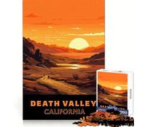 Adult Jigsaw Puzzles 1000 Pieces Death Valley Travel Art Clean Edge Game Mind Exercise Toy Slow Play Fun Birthday Hobby Gift (38x26cm)
