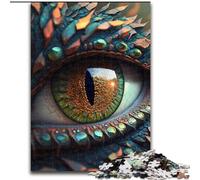 Adult Jigsaw Puzzles 1000 Pieces Deluxe Dragon Eye cardboard Jigsaw Puzzles for Birthdays, Christmas, Halloween, Thanksgiving, Easter Size 26X38CM