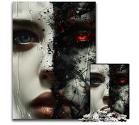 Adult Jigsaw Puzzles 1000 Pieces Demon in Me Puzzles for Adults Brain Challenge Game for Teenagers Family Interaction 1000 PCS(38x26cm)