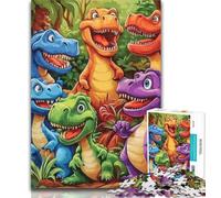 Adult Jigsaw Puzzles 1000 Pieces Dinosaur Puzzles for Teenagers,Stress Reliever Difficult Challenge Unique Home Decor And Gifts 50x75cm