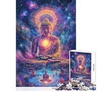 Adult Jigsaw Puzzles 1000 Pieces Divine Enlightenment Adult Jigsaw AntiStress Toys Pattern Assembly Birthday Present, Gifts, (Size 50x75cm)