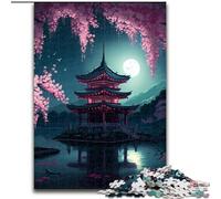 Adult Jigsaw Puzzles 1000 Pieces Doberman Pinscher Made of Wood, Interactive Family Game, Suitable for Ages 14+ 50x75cm for Family Interactive Game