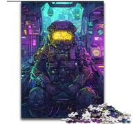 Adult Jigsaw Puzzles 1000 Pieces Dream Astronauts Jigsaw Puzzles Made of Wood,Perfect for Teenagers & Collectors, Ideal Home Decor & Travel Gift 1000pcs(50x75cm)