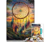 Adult Jigsaw Puzzles 1000 Pieces Dream Catcher 1000 Pieces for Adults,Educational Stress Relief Toy Gifts for Friends And Family (size 38x26cm)