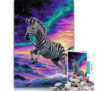 Adult Jigsaw Puzzles 1000 Pieces Dream Zebra,Decompressing Intellectual Educational Toy Is Ideal As Gifts for The Whole Family 75x50cm